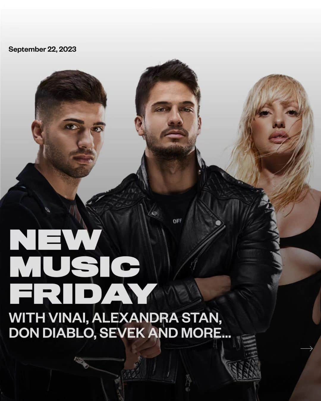 Spinnin' Recordsさんのインスタグラム写真 - (Spinnin' RecordsInstagram)「Believe in the power of music 🎶 NEW MUSIC FRIDAY has arrived, bringing you a new list of fantastic dance tunes to enjoy including hits from VINAI, Alexandra Stan, Don Diablo, Sevek and many more... So tell me now, do you believe? ✨️  VINAI & Alexandra Stan - Believe Don Diablo - Let Me Love You VASSY - Krazy Sevek, Future Class & RYVM - Stand In Line Dastic & KDH - I Like Your Body TS7 - Conquest Bhaskar & JADED - When I See It (feat. The Vic) Joel Fletcher - Rumble Moji X Slice N Dice - Angel Eyes  @vinaiofficial @alexandrastan @dondiablo @vassy @_sevek @futureclass @dasticdj @kdhsound @ts7music @bhaskar @jadedofficial @thisisthevic @joelfletcher @moji.music.au @weareslicendice」9月22日 16時51分 - spinninrecords