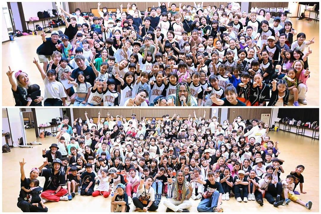 ケント・モリのインスタグラム：「枕崎ダンスショップ🐟❤️‍🔥🌊 Danceshop Class A & B 大成幸🫶 Presented by @fam.wheel.of.a.smile 🌈 Thank You So Much🙏  Assistant @namij_supermomj @live.0501 ⭕️ Coordinator @kacchan0626 🤝 #枕崎 #鹿児島 #danceshop」