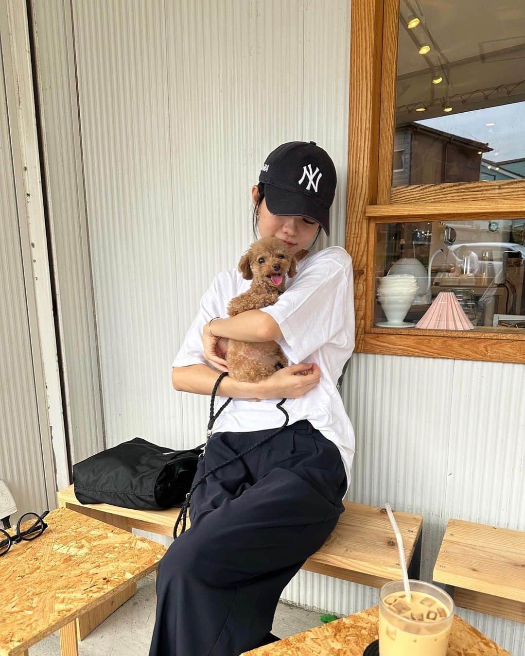 志田彩良のインスタグラム：「相棒🐶」