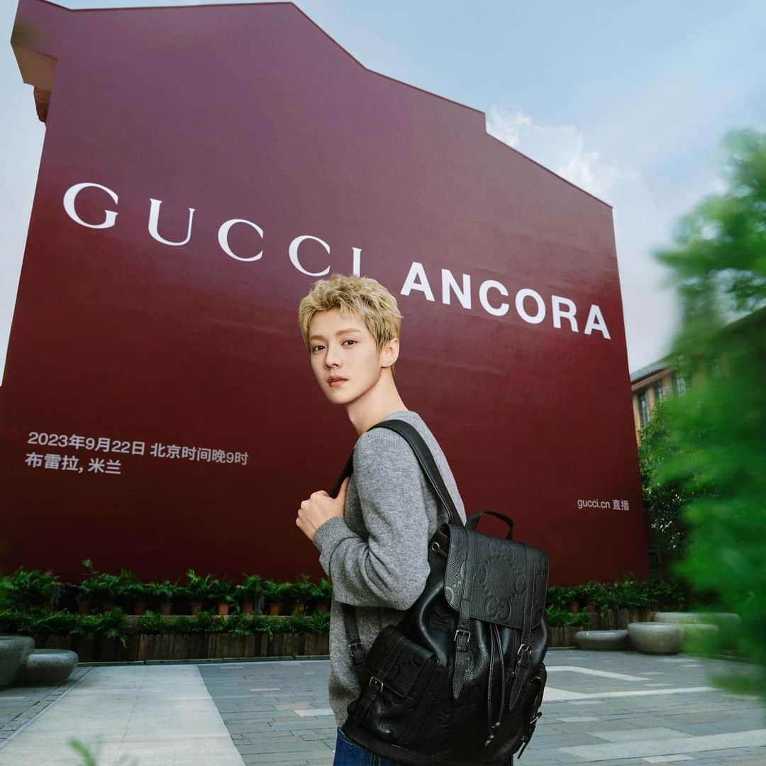 ルハンさんのインスタグラム写真 - (ルハンInstagram)「ANCORA  together～🏃🏻🏃🏻🏃🏻@gucci @sabatods」9月22日 19時07分 - 7_luhan_m