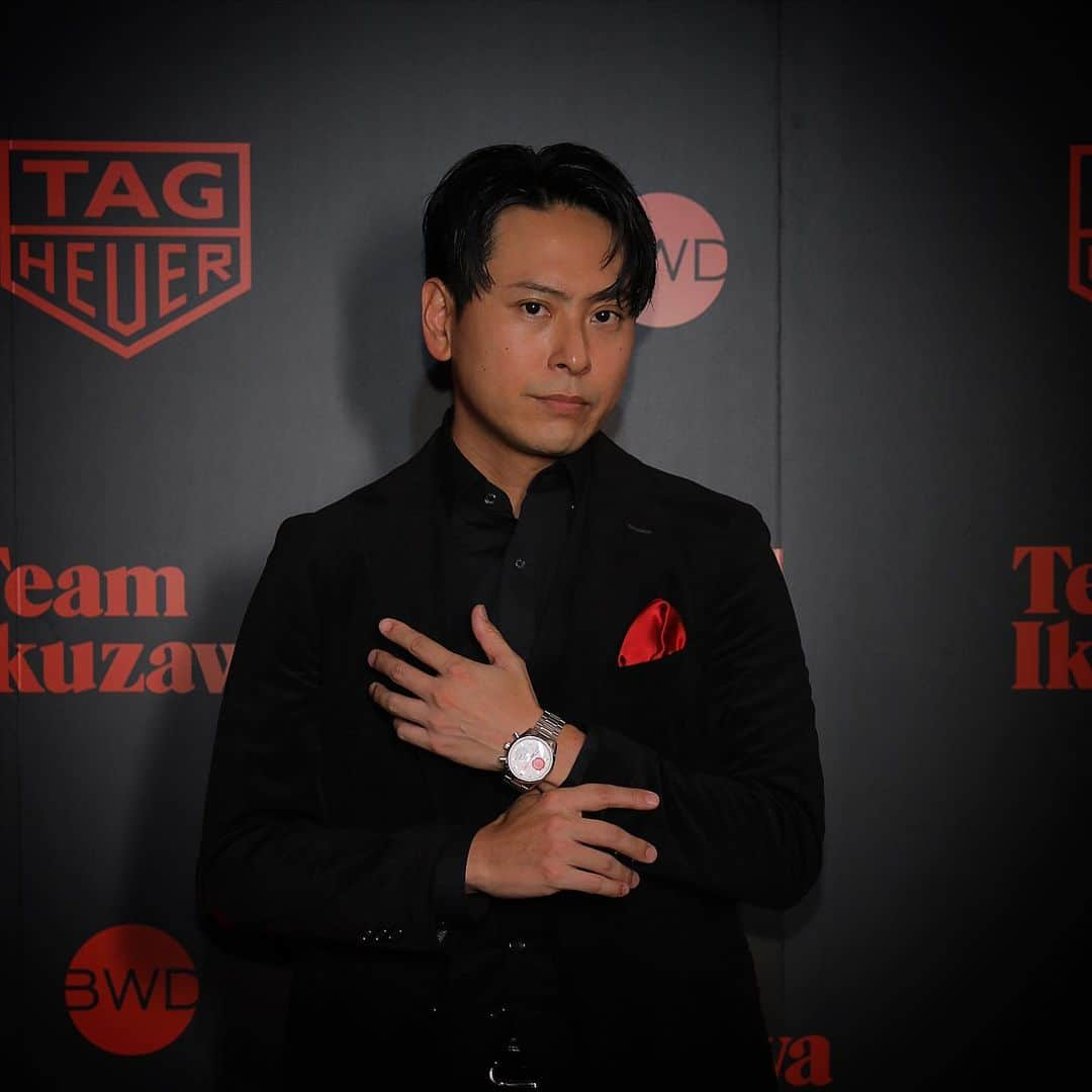 山下健二郎のインスタグラム：「_ ⌚️TAG HEUER x TEAM IKUZAWA LAUNCH EVENT⌚️  @tagheuer  #TAGHeuerxTeamIkuzawa  #TAGHEUER #PR」