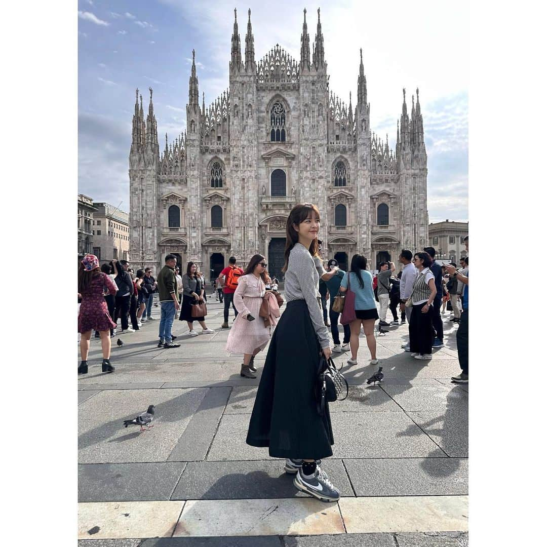 久代萌美さんのインスタグラム写真 - (久代萌美Instagram)「☺︎ Milano🇮🇹  #vacation  #milanfashionweek」9月22日 19時32分 - kushiro_moemi