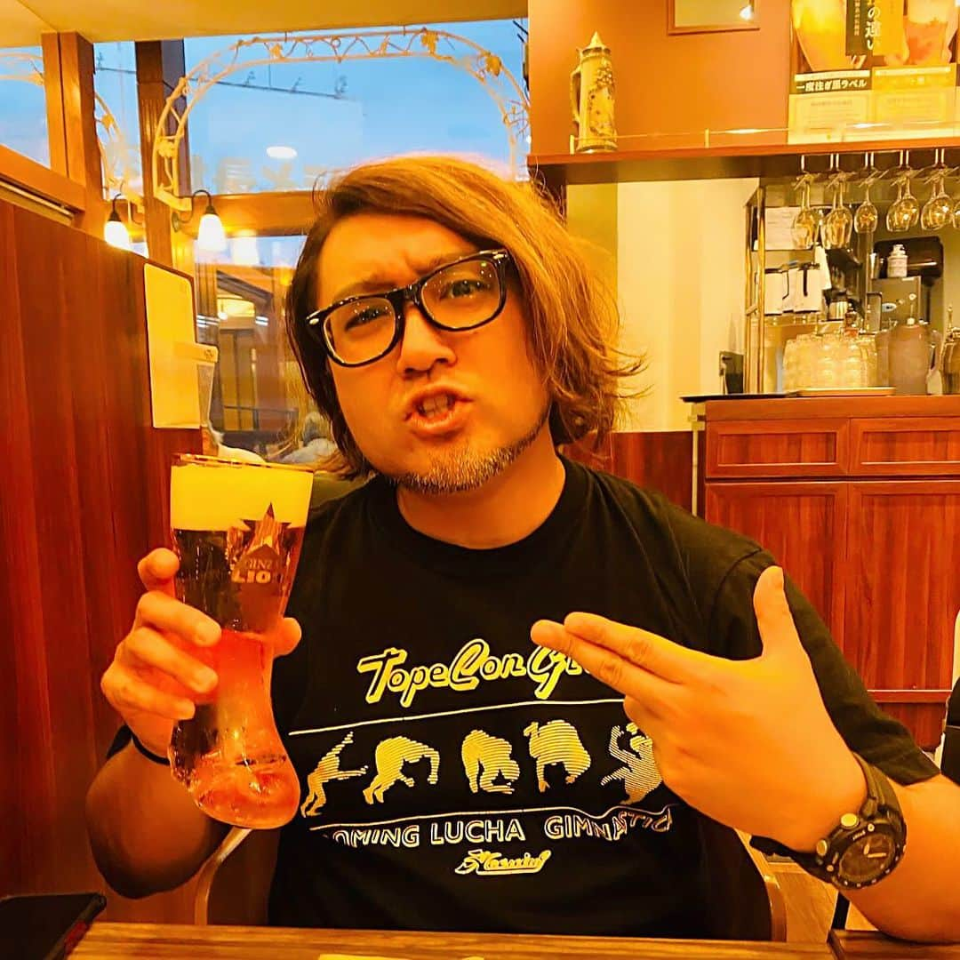 堀之内大介さんのインスタグラム写真 - (堀之内大介Instagram)「銀座ライオン好きマン🦁🍻🥾 ふたたび…‼️‼️‼️  #銀座ライオン」9月22日 19時44分 - horinouchi_bbb