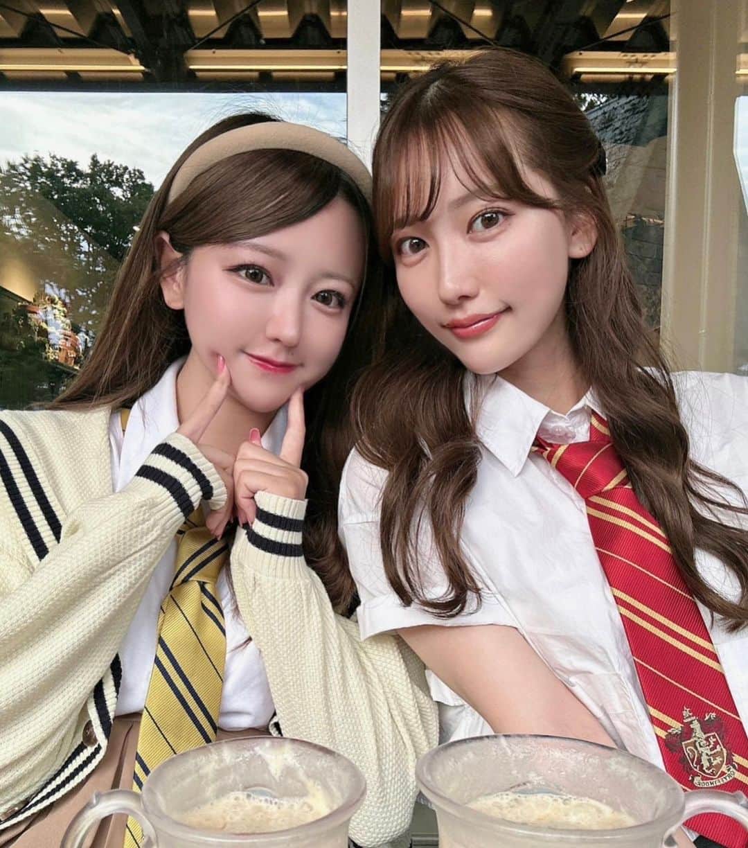 ひなこのインスタグラム：「@mamizoushishi 🧙🏻🪄💞 今度ハリポタ鑑賞会する約束した〰️🎞️楽しみだなっ🫶🏼」