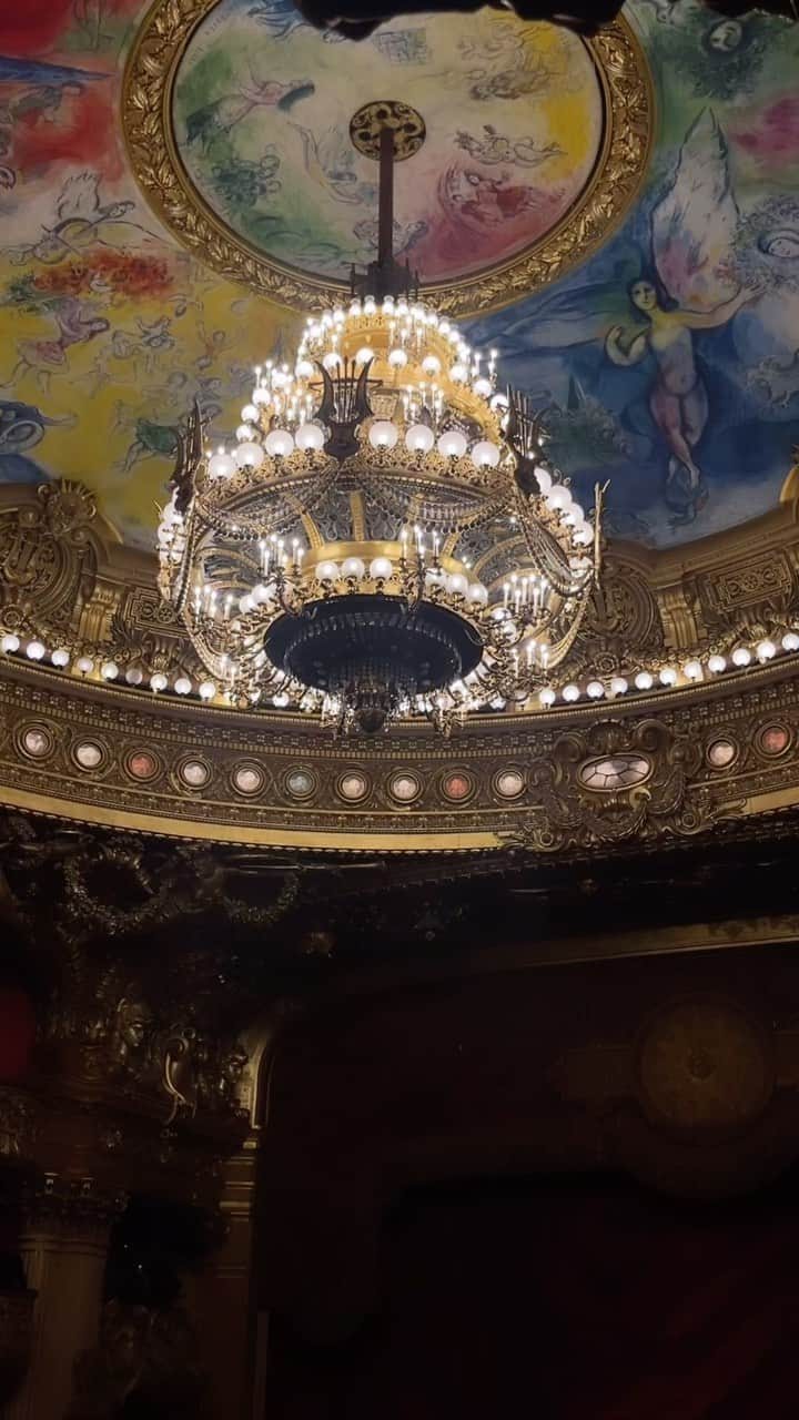 OPHELIEのインスタグラム：「Breathtaking night at the gala de l’ @operadeparis in the best company @zadigvoltaire @ceciliabonstrom 🫶🏼 Merci @rosalie_reichmann @jordanhenrion」