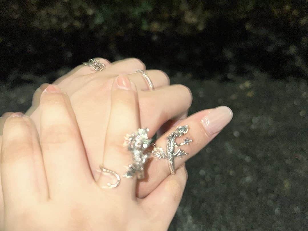 齊藤なぎささんのインスタグラム写真 - (齊藤なぎさInstagram)「💍️🔒 ⁡ ⁡ ⁡ 愛ちゃんとおそろいリング！ いっぱい笑って楽しい日でした🍀︎ ⁡ ⁡ ⁡」9月22日 20時06分 - saitou_nagisa