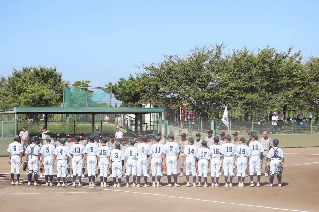 安村幸子のインスタグラム：「この日の試合前に戻せれる力があれば戻してあげたい🥺 でも、これもきっと大切な経験😖2時間の試合が本間にあっという間に感じた試合でした🥲 #野球って怖いね #一生の運を #やさしいひとたち #ボーイズリーグ中学部」