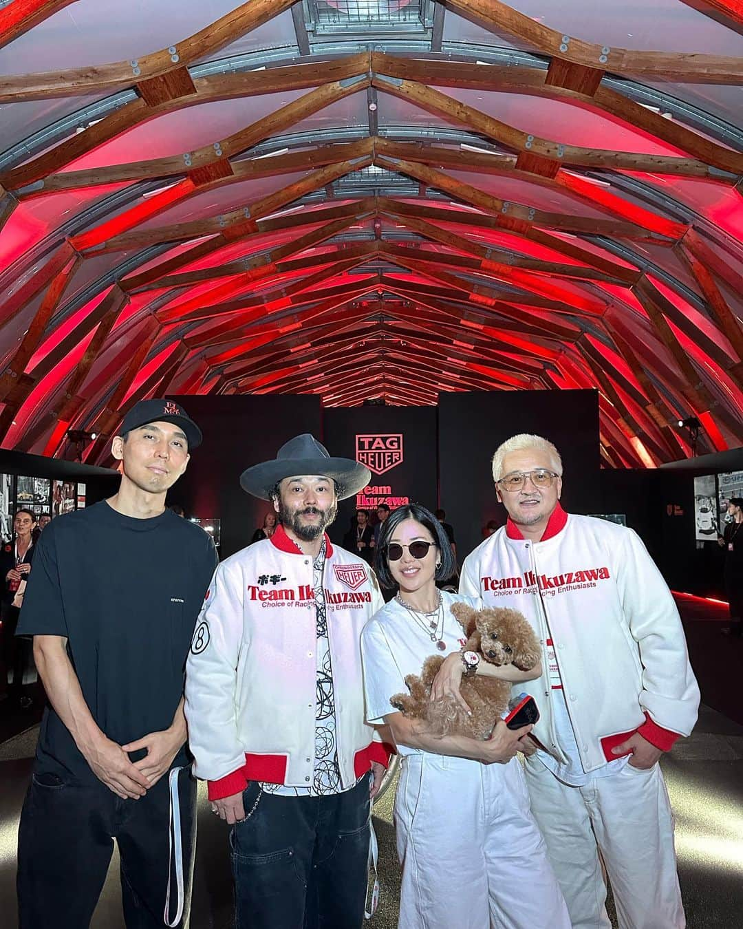 小木 "Poggy" 基史さんのインスタグラム写真 - (小木 "Poggy" 基史Instagram)「@tagheuer × @teamikuzawa × @bamfordwatchdepartment collaboration watch launch party🏁」9月22日 20時27分 - poggytheman