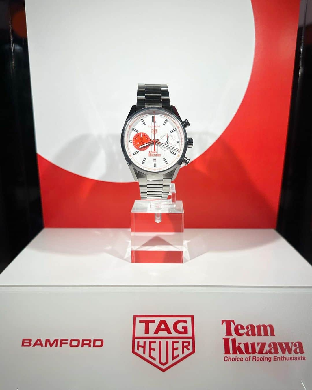 小木 "Poggy" 基史さんのインスタグラム写真 - (小木 "Poggy" 基史Instagram)「@tagheuer × @teamikuzawa × @bamfordwatchdepartment collaboration watch launch party🏁」9月22日 20時27分 - poggytheman