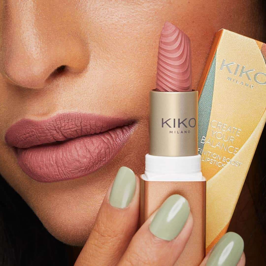 KIKO MILANOさんのインスタグラム写真 - (KIKO MILANOInstagram)「Elevate your everyday look with 'Fierce Vibes'! 💄 Our #KIKOBalance lipstick is infused with coffee extract, jojoba oil, and sunflower oil for intense color and comfort. Get ready to conquer your day with a touch of elegance ✨⁣ ⁣ #KIKOLips #creamylipstick #nudelips #mylipsbutbetter #mattelipstick⁣ ⁣ Soft Touch Compact Foundation 05 - Radiance Boost Concealer 03 - Definition Boost Lipstick 05 - Precision Boost Lip Liner 07 -  Smart Nail Lacquer 153 ⁣ ⁣」9月22日 20時35分 - kikomilano