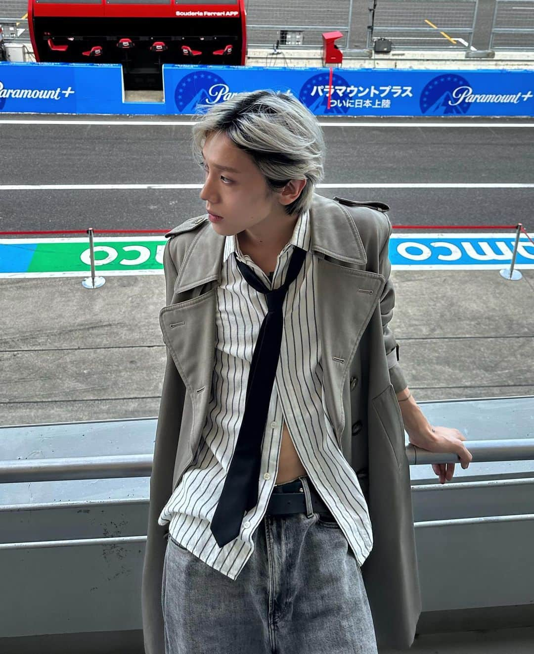 久保田有人のインスタグラム：「First time in my life to watch F1!🏎️🔥  12月1日に日本上陸するParamount+のご招待で、人生初のF1  音だけでもスピードを感じられる大迫力。最高でした🏎️🔥  @yukitsunoda0511 さんとの対談の時間もいただけて、とても濃い時間でした。  #ParamountPlusJapan #パラマウントプラス #日本上陸 #f1」