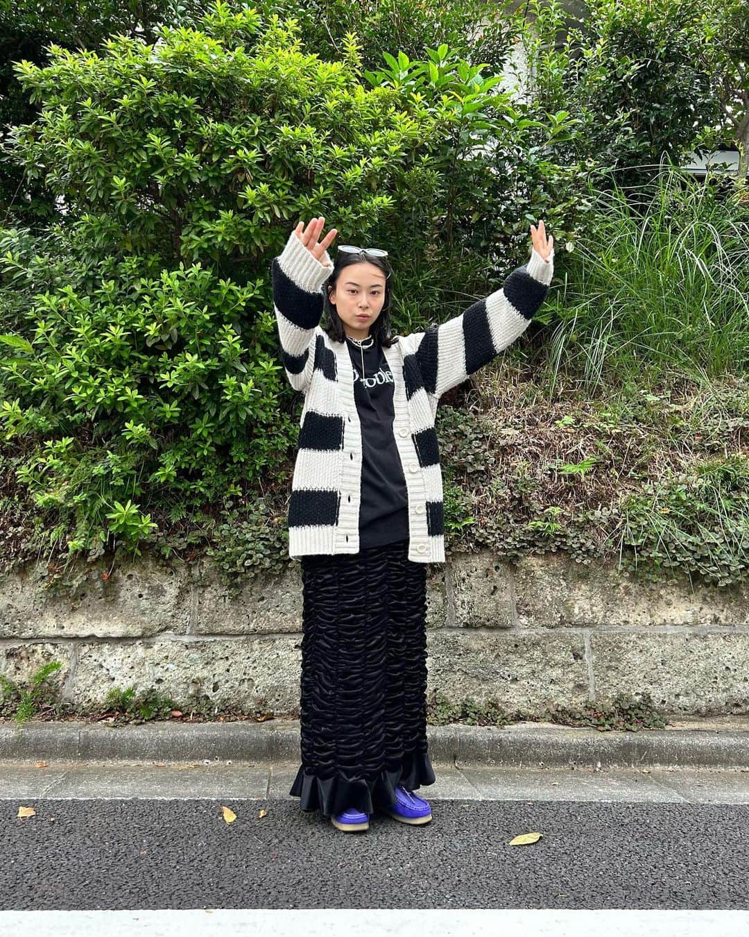 後藤早貴さんのインスタグラム写真 - (後藤早貴Instagram)「ルナと最高の日々✨🫶🏻 KAZOKU!家族😌❤️  秋になってきた🌿  #me#gosaki」9月22日 21時31分 - gosakicchi
