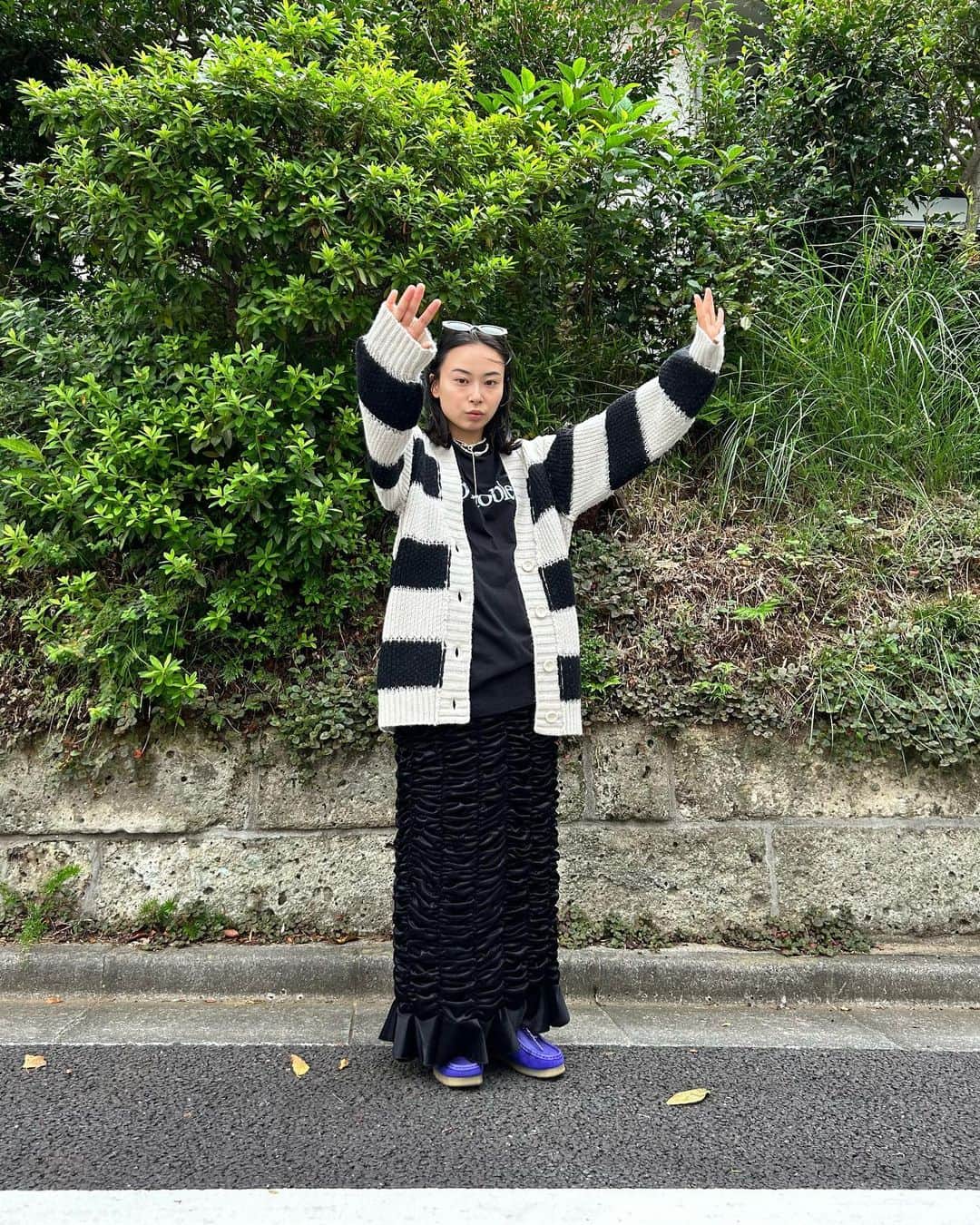 後藤早貴さんのインスタグラム写真 - (後藤早貴Instagram)「ルナと最高の日々✨🫶🏻 KAZOKU!家族😌❤️  秋になってきた🌿  #me#gosaki」9月22日 21時31分 - gosakicchi