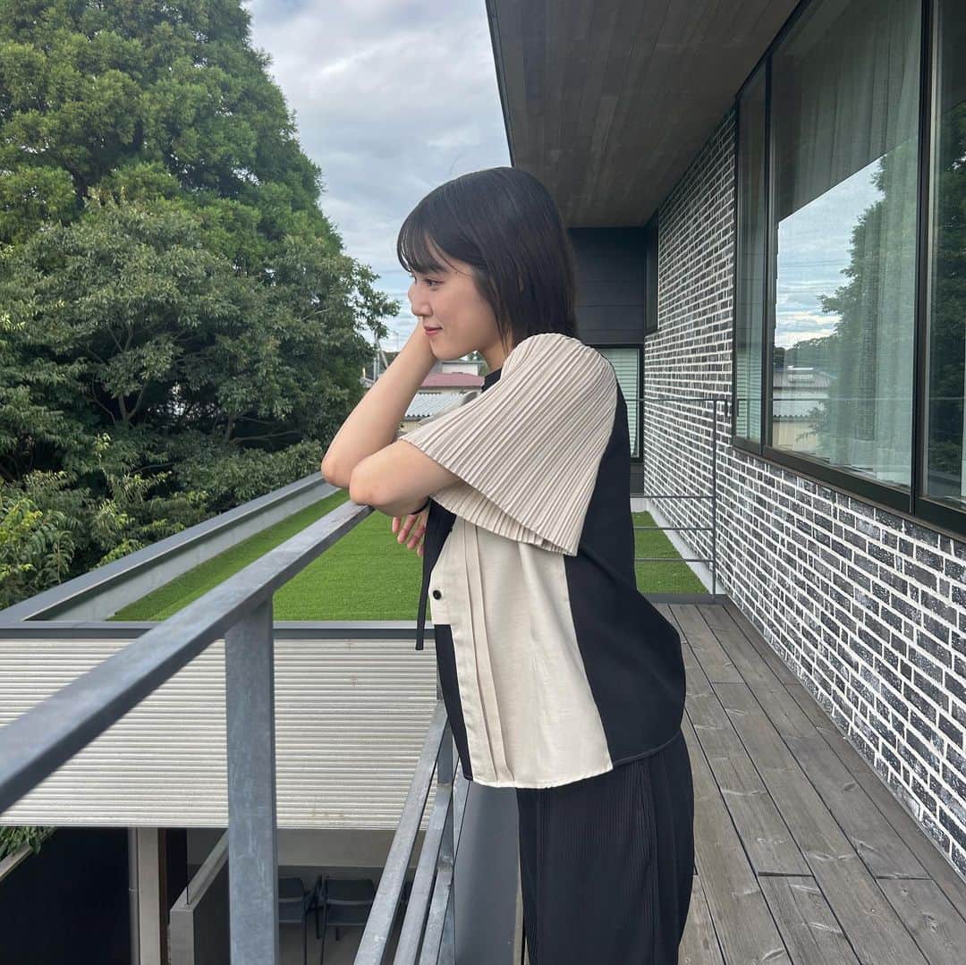 のインスタグラム：「. M-line Music 今回は長谷川萌美さんとMCです🍎」