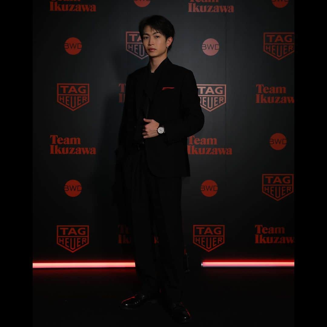 綱啓永のインスタグラム：「TAG HEUER x TEAM IKUZAWA THE COLLABORATION WATCH LAUNCH EVENT  ロマンに溢れた素敵な空間でした⌚️  @tagheuer #tagheuercarrera #teamikuzawa #PR」