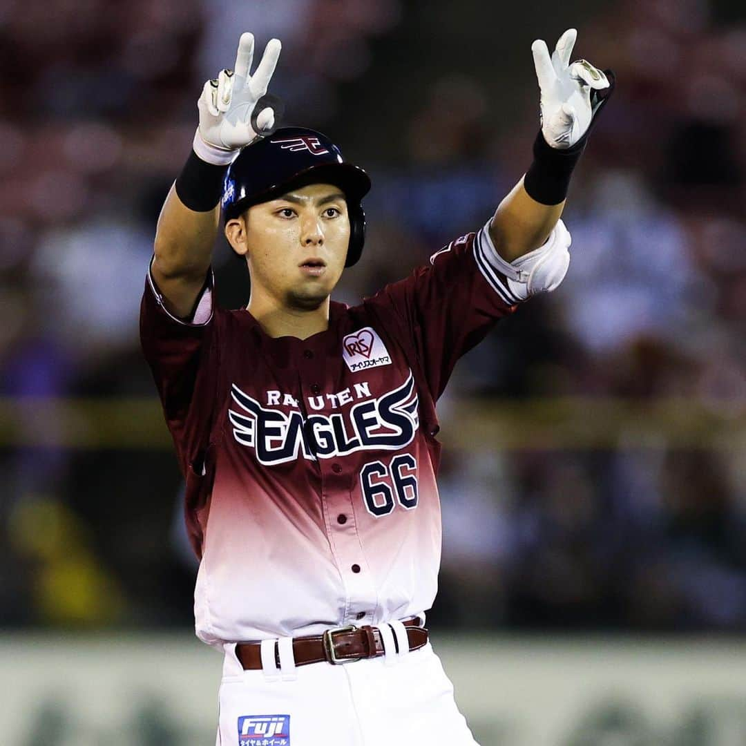 東北楽天ゴールデンイーグルスさんのインスタグラム写真 - (東北楽天ゴールデンイーグルスInstagram)「⚾️  ⚾️E 0-3 F⚾️  初回の2失点で出鼻をくじかれると打線も沈黙し5安打完封負け。 3回途中から8回までは内選手、安樂選手、酒居選手、 宋選手、渡辺翔太選手が無失点に抑えて試合を作った👏🏼👏🏼 打線では島内選手が2安打の活躍🔥 そして銀次選手が今シーズン初めて一軍登録され途中出場⚾️  #鷲が掴む #rakuteneagles #銀次 #内星龍  #島内宏明 #安樂智大  #酒居知史  #安田悠馬 #宋家豪  #渡辺翔太 #村林一輝」9月22日 22時01分 - rakuten_eagles