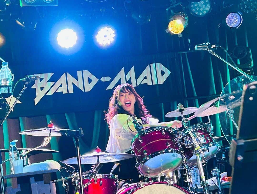 BAND-MAIDさんのインスタグラム写真 - (BAND-MAIDInstagram)「[BAND-MAID 10TH ANNIV. TOUR] day14  OKAYAMA Thank you all for coming today! Please post your feedback with #bandmaid  The next show will be on Sept. 23 in Hiroshima. #bandmaid #岡山」9月22日 22時16分 - bandmaid.jp