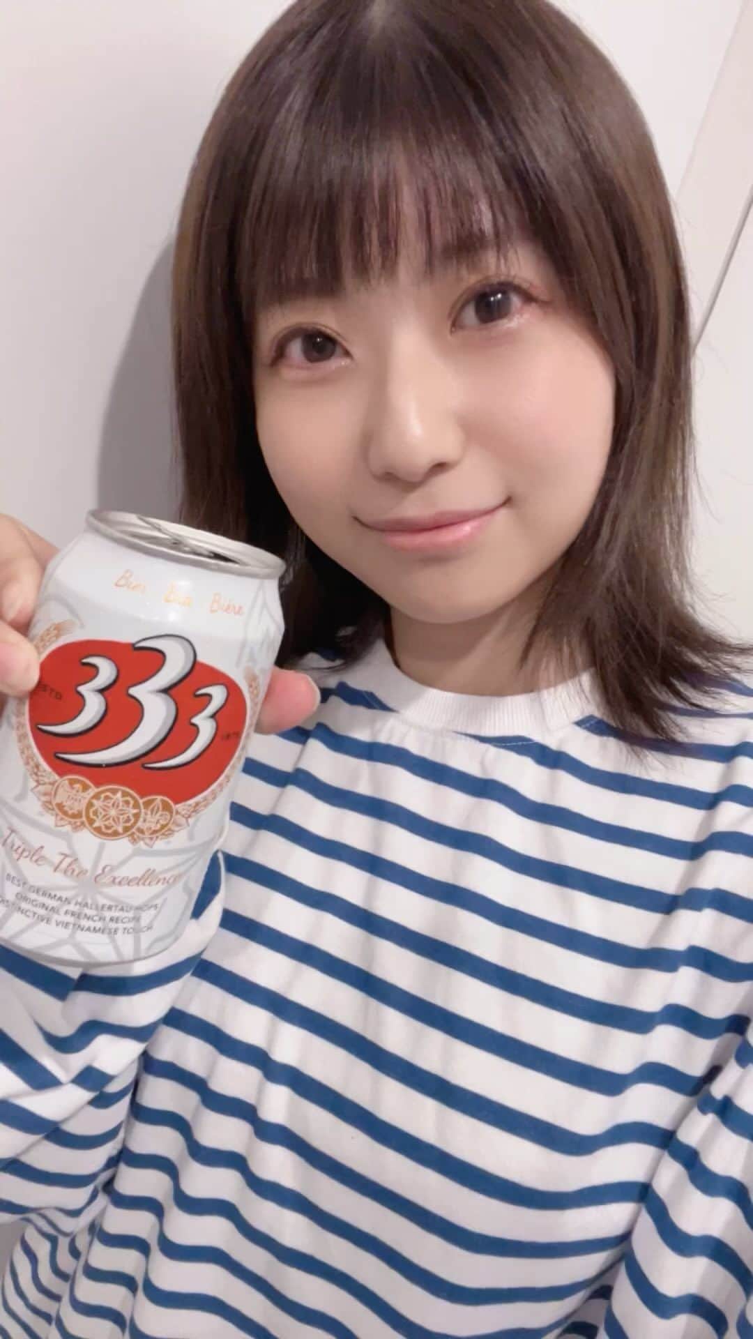 天野麻菜のインスタグラム：「ビール女子。3608」
