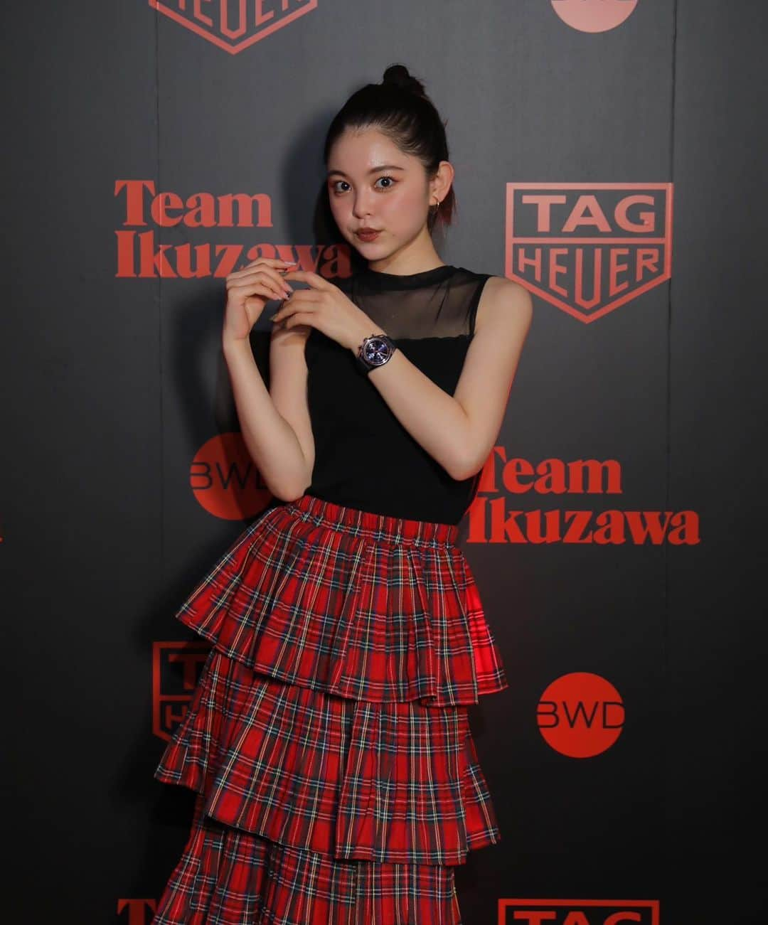 黒沢実未のインスタグラム：「TAG HEUER x TEAM IKUZAWA  THE COLLABORATION WATCH LAUNCH EVENT  @tagheuer #tagheuercarrera #teamikuzawa #PR」