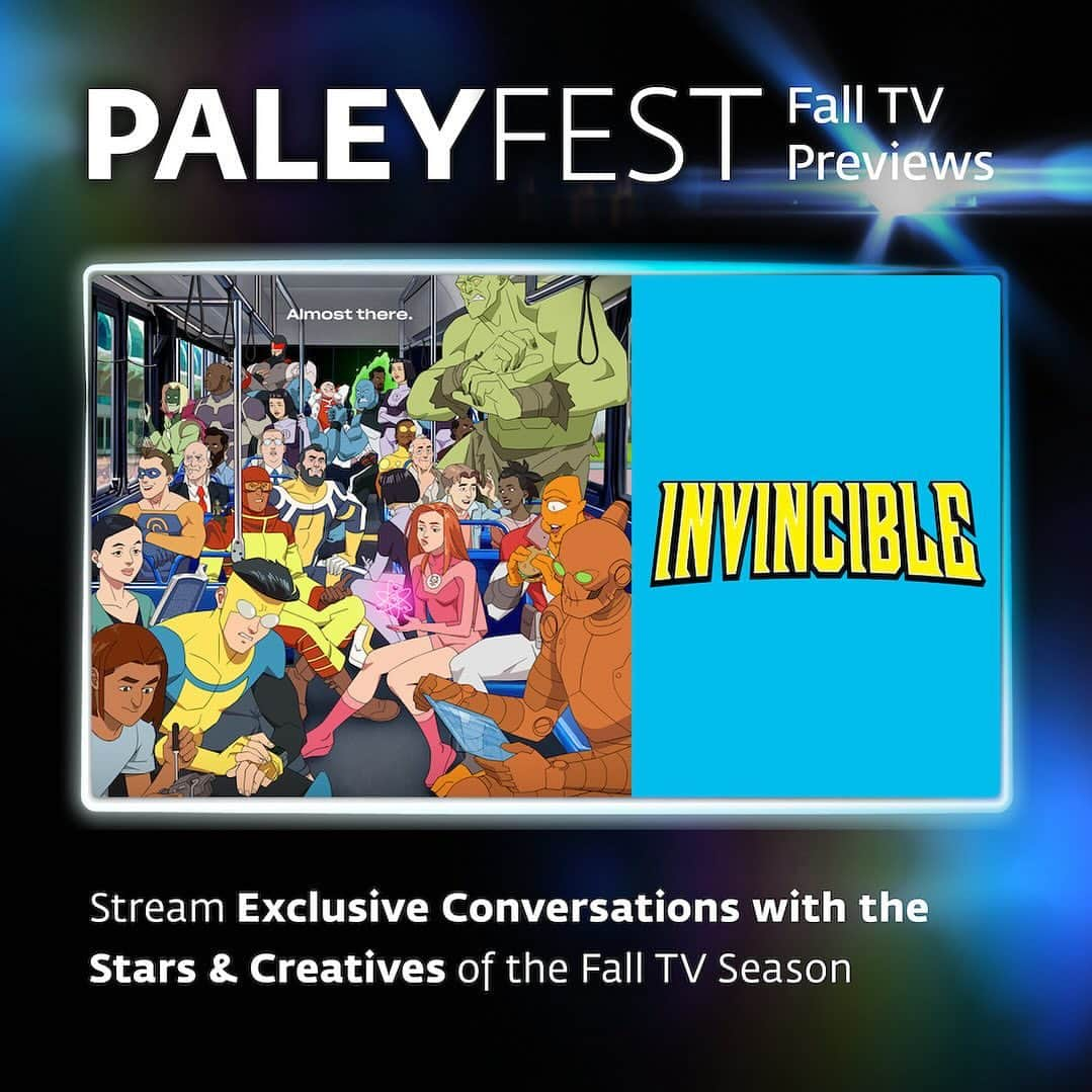 クリス・ハードウィックさんのインスタグラム写真 - (クリス・ハードウィックInstagram)「Invincible is featured in #paleyfestfalltvpreviews ! Check out @paleycenter to learn how to watch the full conversation #paleycenter #paleymuseum」9月22日 23時00分 - nerdist