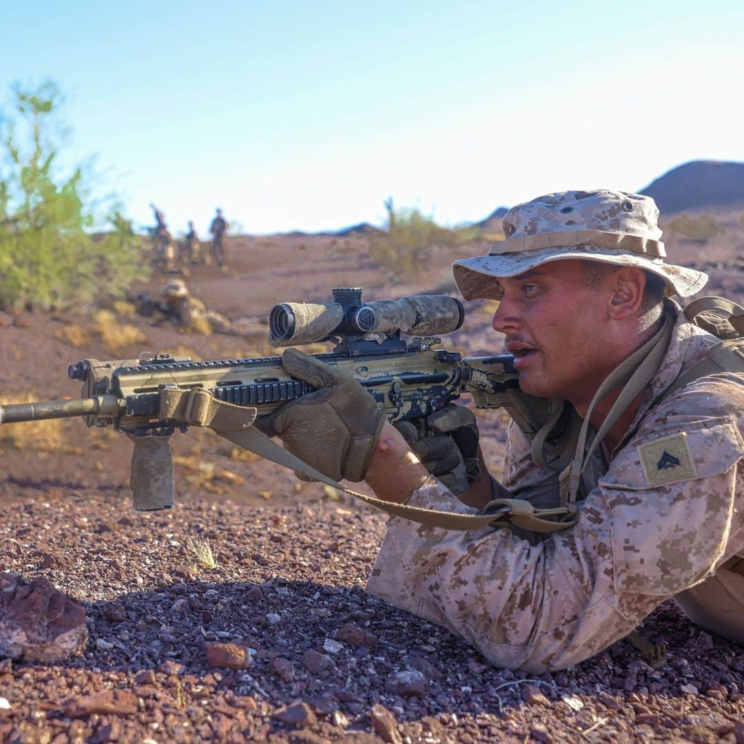 アメリカ海兵隊のインスタグラム