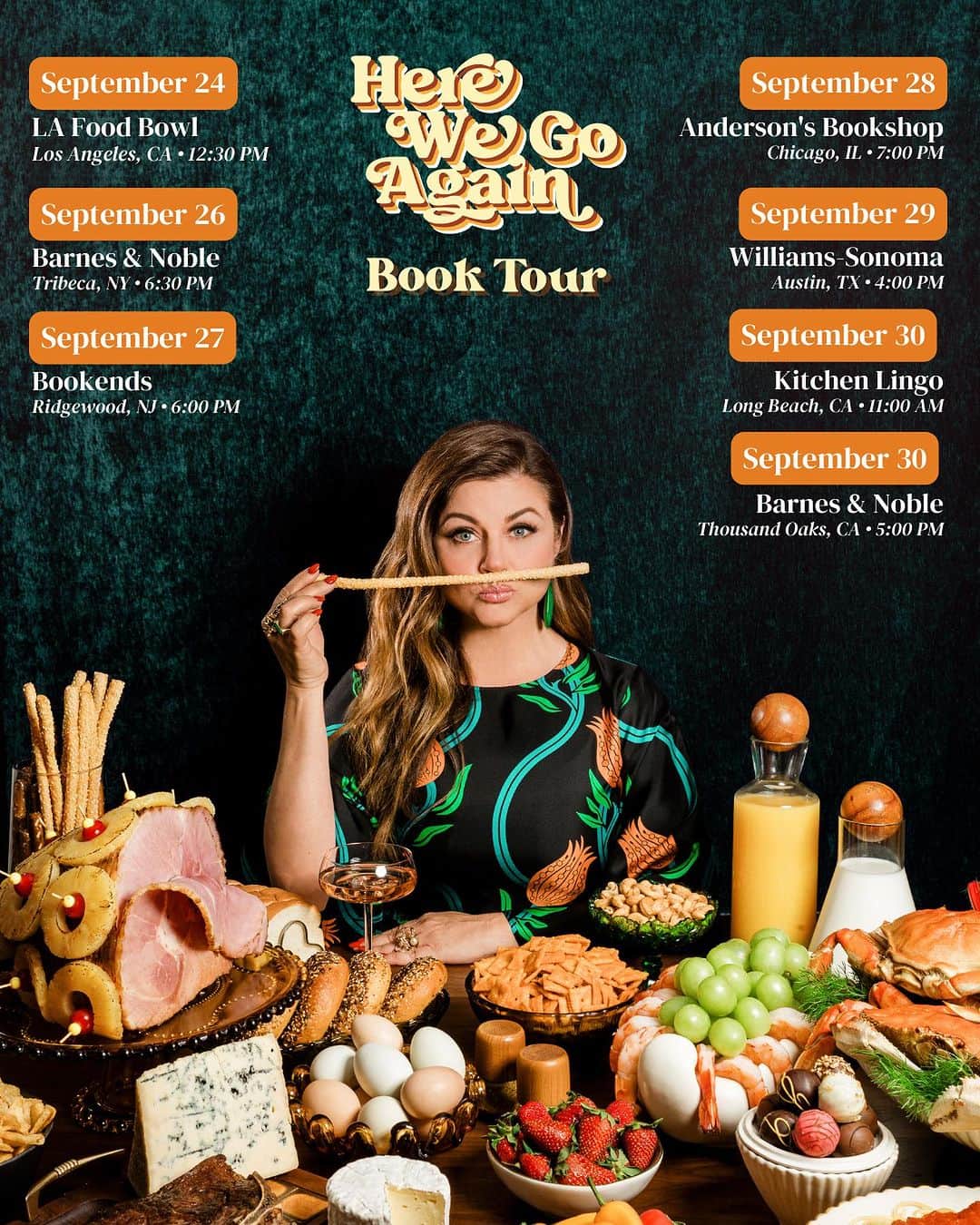 ティファニー・ティーセンのインスタグラム：「Next week, my #HereWeGoAgain tour begins! Can’t wait to meet you all. Grab your tickets, if you haven’t already. Comment TOUR below to get more details sent straight to your DM!」