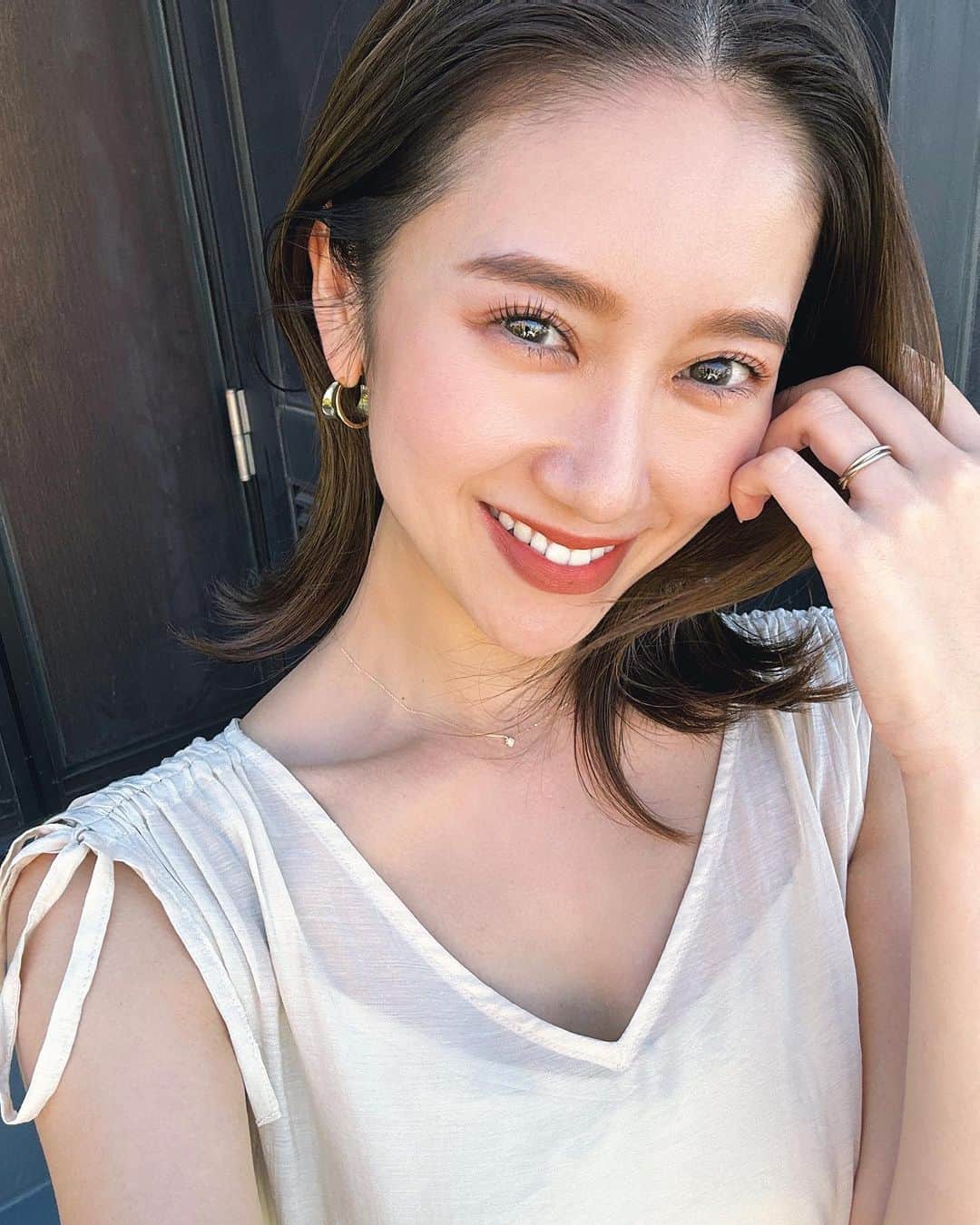 中村望美さんのインスタグラム写真 - (中村望美Instagram)「最近のお気に入りさん😌✨ ㅤㅤㅤㅤㅤㅤㅤㅤㅤㅤㅤㅤㅤ ㅤㅤㅤㅤㅤㅤㅤㅤㅤㅤㅤㅤㅤアクセは長くシンプルに使えるものを選んで買ってる🥺 ㅤㅤㅤㅤㅤㅤㅤㅤㅤㅤㅤㅤㅤ ㅤㅤㅤㅤㅤㅤㅤㅤㅤㅤㅤㅤㅤ シンプルだけど存在感もあってお気に入り🧡 @aletta_jewelry_official  ㅤㅤㅤㅤㅤㅤㅤㅤㅤㅤㅤ ㅤㅤㅤㅤㅤㅤㅤㅤㅤㅤㅤㅤㅤ #pr#alettajewelry#accessory#makeup #アクセサリー#ピアス#シンプルピアス#ゴールドアクセサリー#シンプルアクセサリー」9月23日 8時59分 - nozomi_n0316