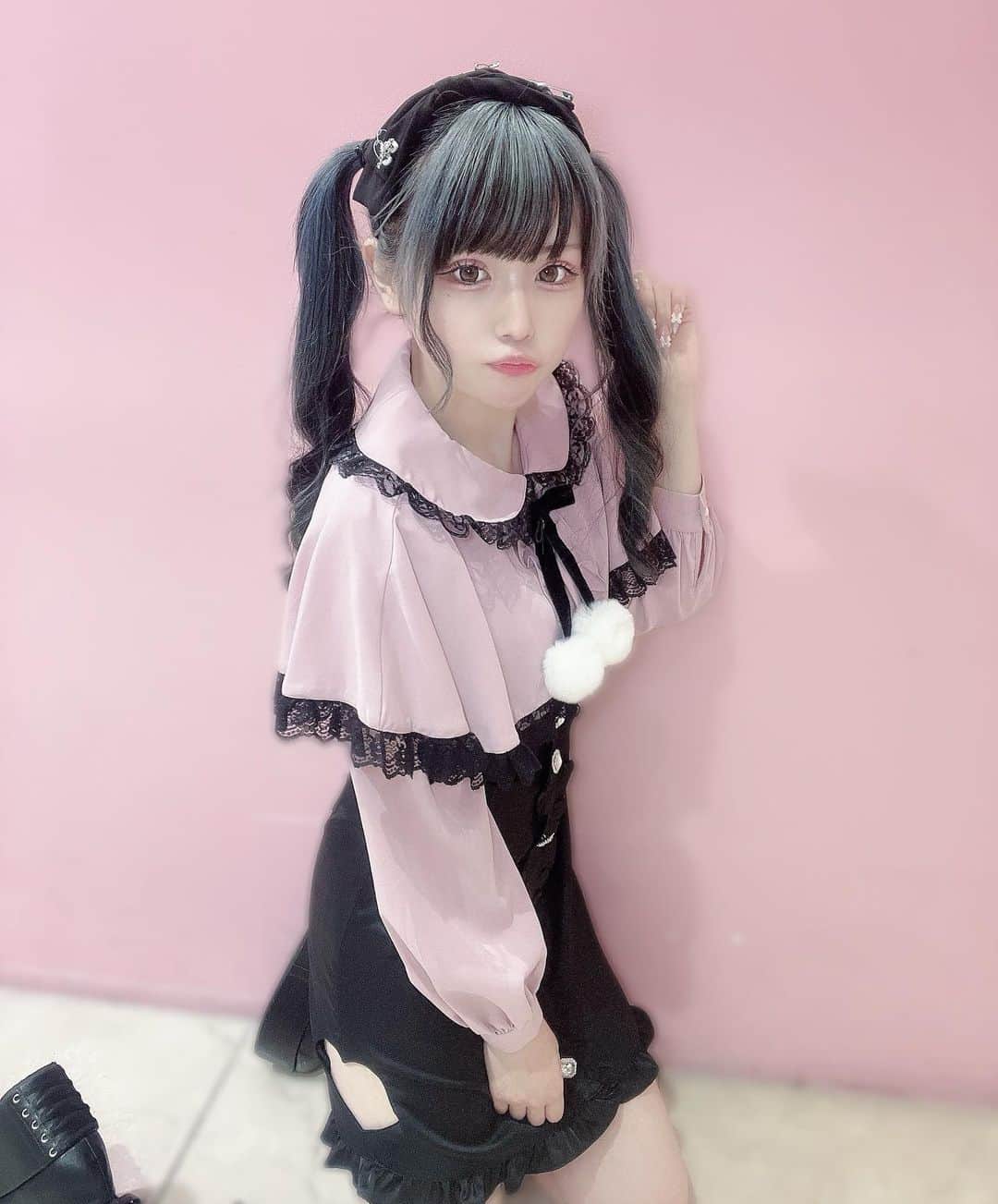さきちゃんのインスタグラム：「はーと🫶🏻 #ankrouge #アンクルージュ #大宮アルシェ #大宮 #地雷系女子 #地雷女 #隠しきれないヲタク」