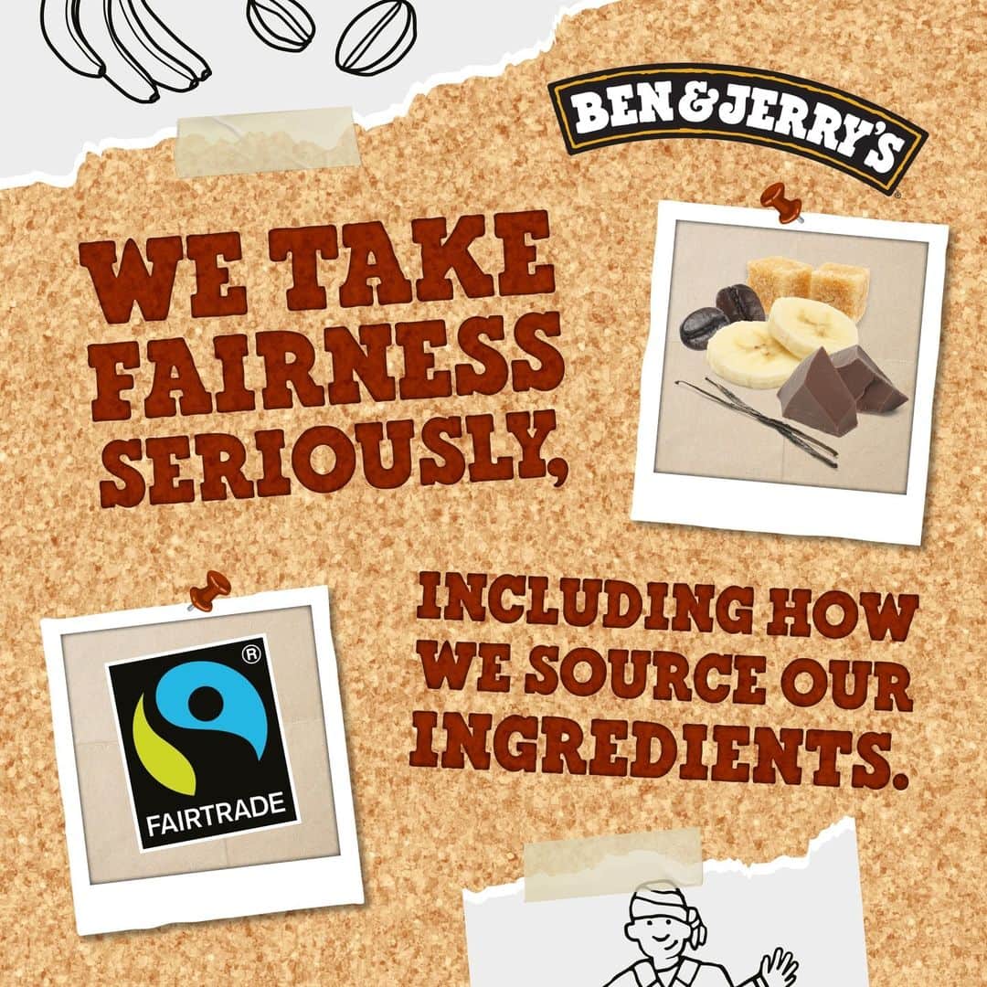 のインスタグラム：「Learn more about our commitment to #Fairtrade at the link in our bio!」
