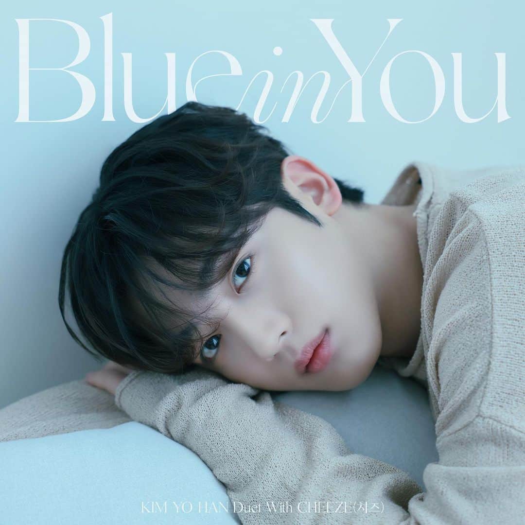 WEiのインスタグラム：「🎧 김요한(KIM YO HAN) 2nd Digital Single [Blue in You] OUT NOW  🔗https://kimyohan.lnk.to/Blueinyou  #위아이 #WEi #김요한 #KIMYOHAN #Blue_in_You #그대_안의_블루」