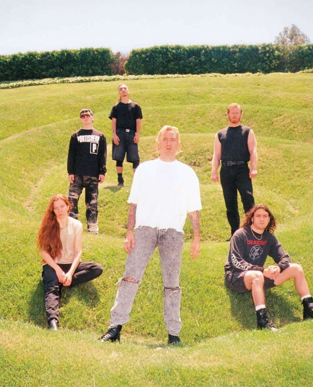 Revolverのインスタグラム：「Code Orange rise above.⁠ ⁠ The band's Jami Morgan calls their transformative new album "a fucking put-your-whole-career-on-the-line record." Making it nearly broke them — but it also set them free.⁠ ⁠ Read our cover story.⁠ ⁠ 🔗 Link in bio.⁠ ⁠ 📸: @alexisjadegross」