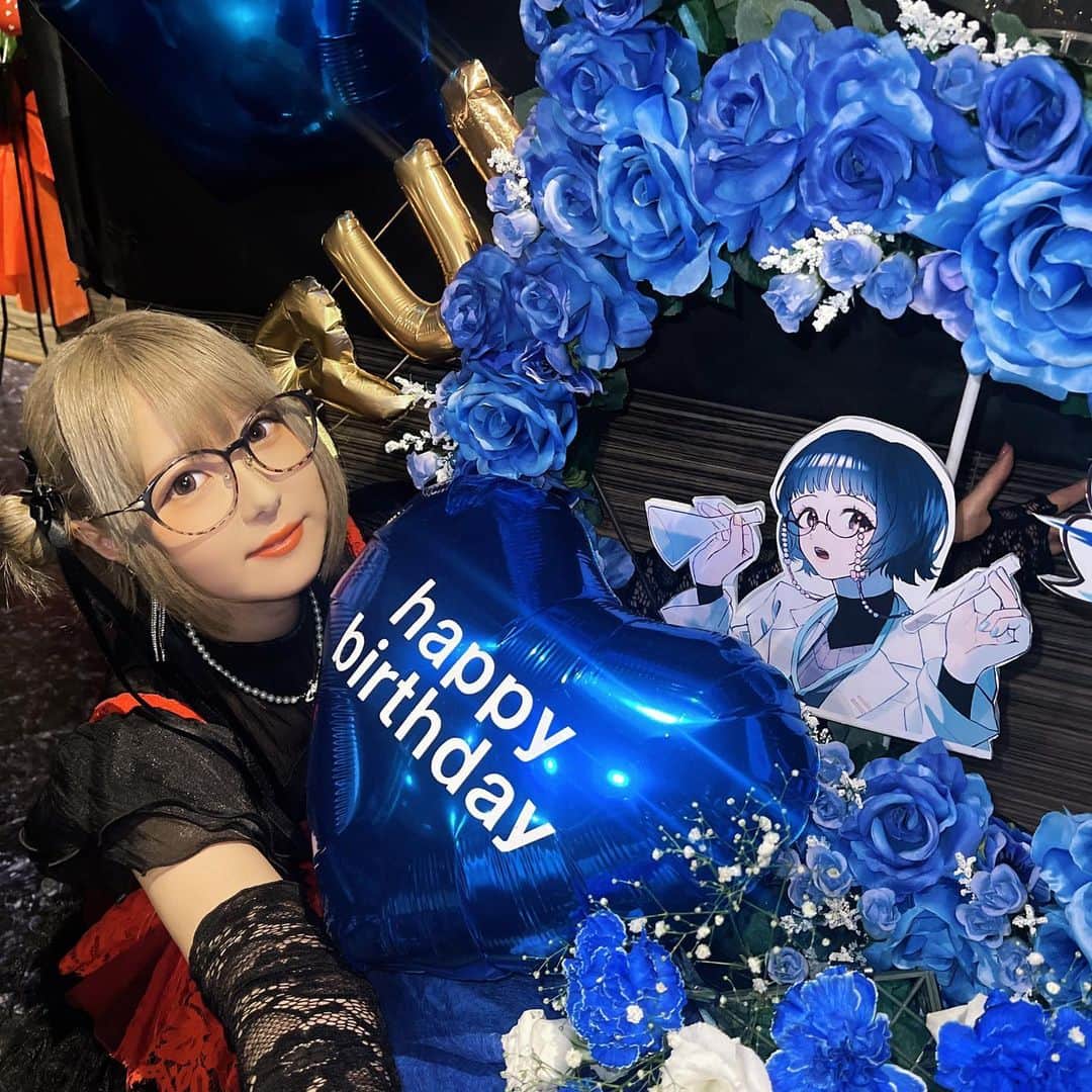 遠矢るいのインスタグラム：「今でも鮮明に思い出せるくらい とっても素敵な生誕祭でした♡♡ この日は世界で1番幸せだった自信しかない♡♡」