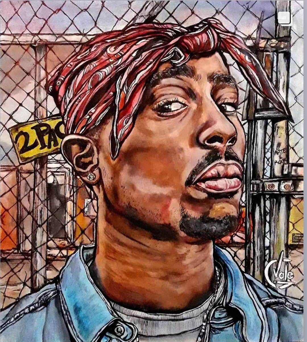 2Pacさんのインスタグラム写真 - (2PacInstagram)「1. @arteyrock17  2. @sketchh_u 3. @vakseen 4. @tupacart  5. @murray_henderson」9月23日 2時17分 - 2pac