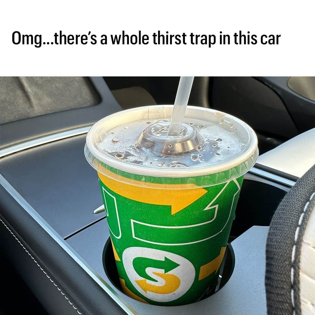 Official Subwayのインスタグラム：「The thirst trap looking back @ us」