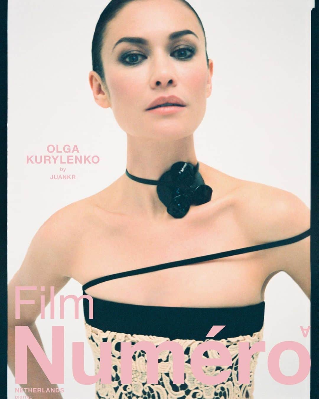 オルガ・キュリレンコのインスタグラム：「Cover story for @numero_netherlands Photographer: JuanKR @juankr_  Stylist: Caterina Ospina @cateoniwiki Makeup: Gato @gato.makeup @lasteelartistmanagement Hair: Olga Holovanova @olgaholovanova_ @anotherartistagency Styling assistant: Ruben Cortes @ruwithoutpaul Production: Room Service 039 @roomservice039 Video: The Feelms @thefeelms Editor: Timi Letonja @timiletonja Interview: Jana Letonja @janaletonja Cover design: Arthur Roeloffzen @arthurroeloffzen」