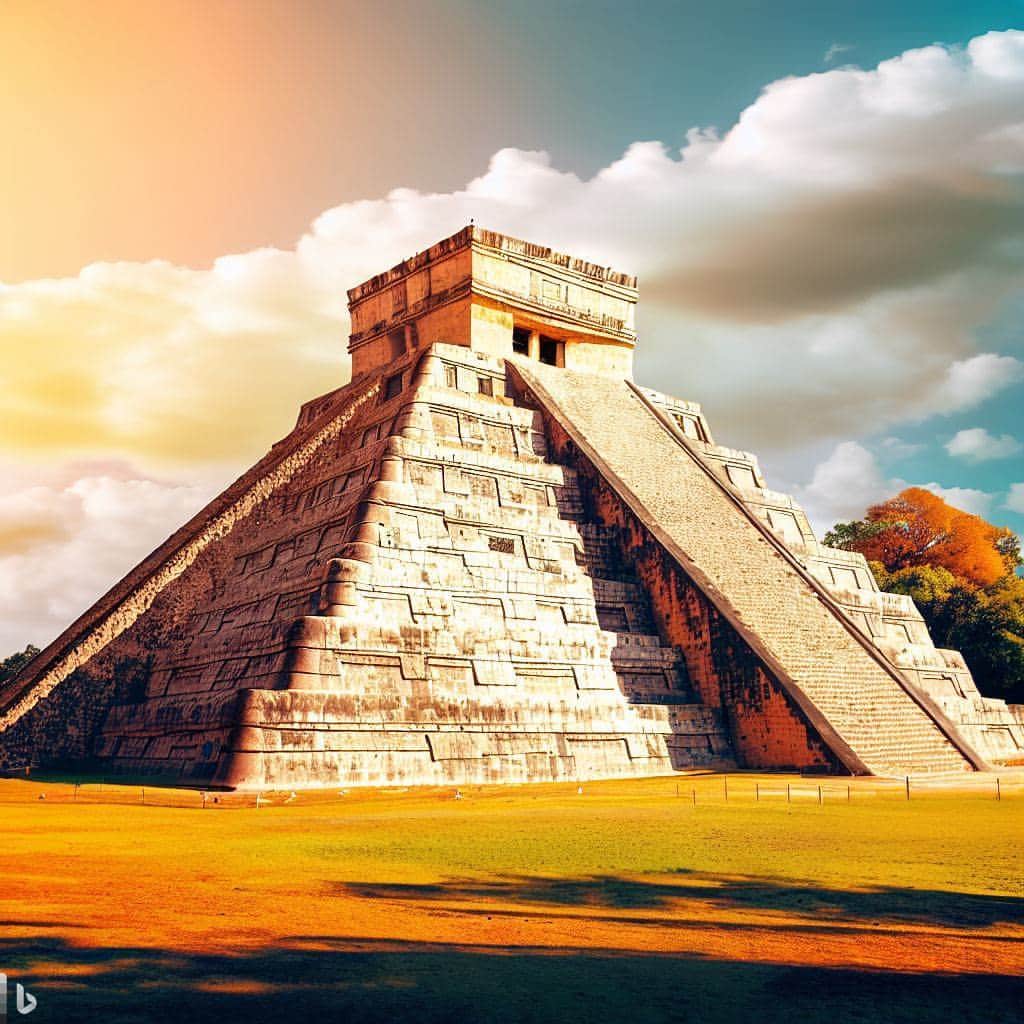 Microsoftさんのインスタグラム写真 - (MicrosoftInstagram)「We asked @Bing for some of the best locations to witness the Autumnal Equinox -- Chichen Itza, Mexico, Kyoto, Japan, New England, USA, and Iceland. Experience it for yourself with help from Bing Image Creator.」9月23日 3時00分 - microsoft