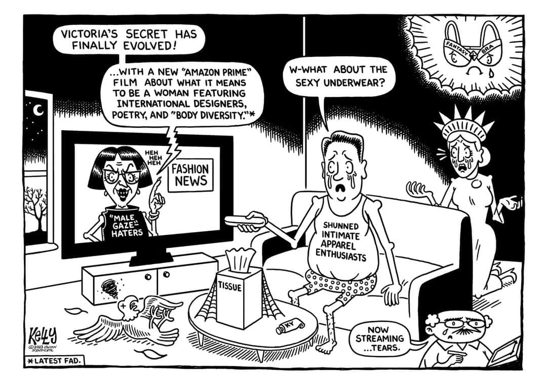 ジ・オニオンさんのインスタグラム写真 - (ジ・オニオンInstagram)「This Week's Editorial Cartoon via @kartooniststankellyofficial: Harpies Bizarre」9月23日 3時05分 - theonion