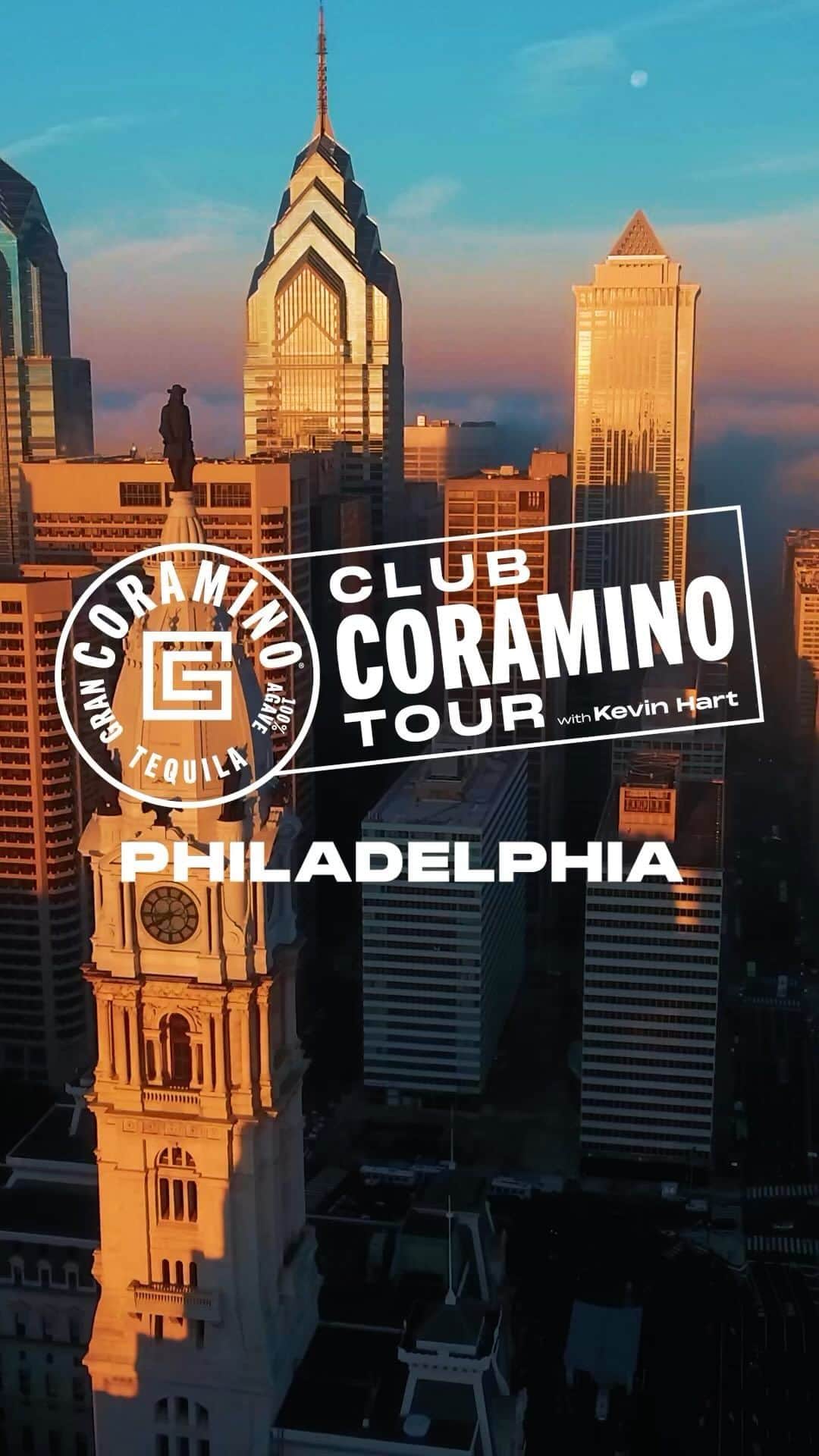 ケビン・ハートのインスタグラム：「Happy to announce my new partnership with @grancoramino & @philadelphiaeagles」