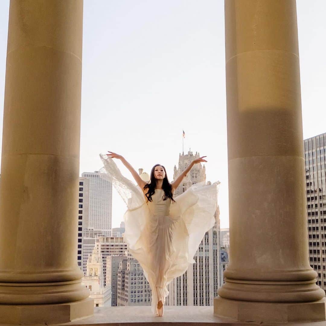 倉永美沙のインスタグラム：「Chicago this weekend! 📷 @sdamiani   今日からシカゴです。  #chicago #ballet #ballerina #ballerinalife #travel #travellife」
