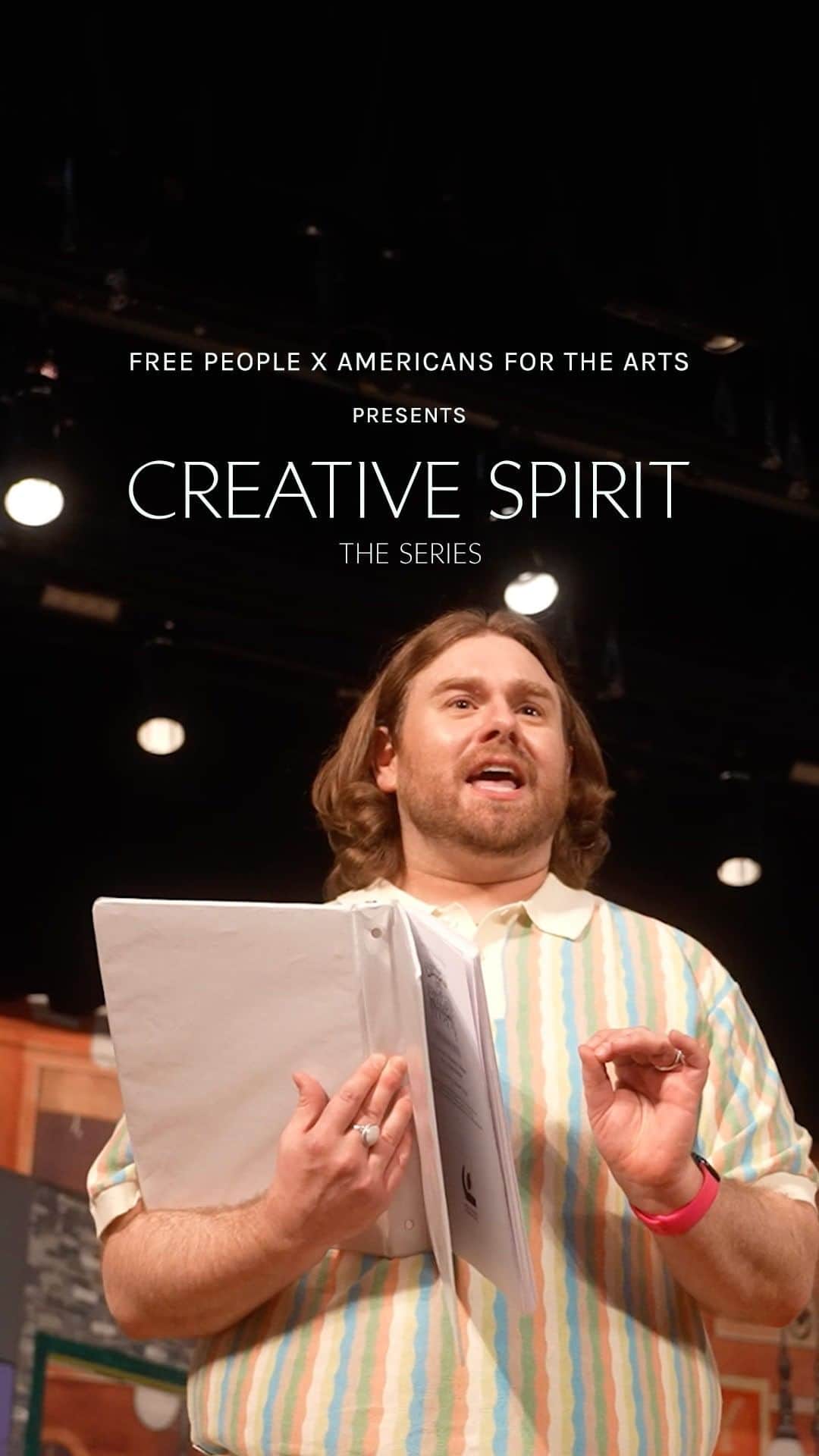 freepeopleのインスタグラム：「Free People X @Americans4Arts: The Creative Spirit Series. Coming 9/25」