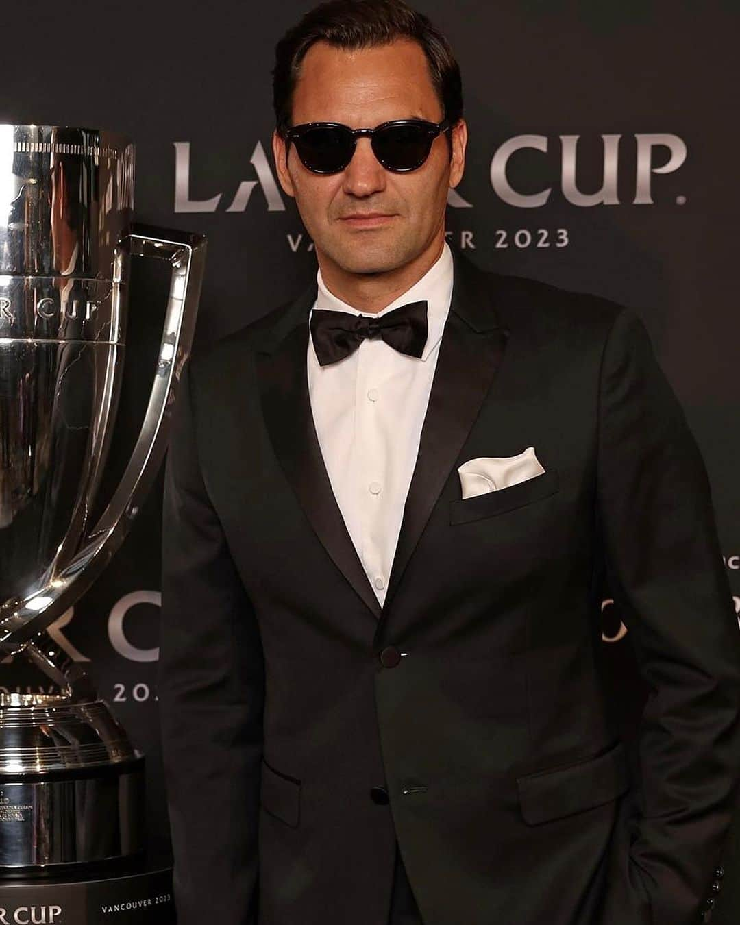 オリバーピープルズさんのインスタグラム写真 - (オリバーピープルズInstagram)「#OliverPeoples at @lavercup. As seen on @rogerfederer, Team World and Team Europe. The exclusive #RogerFederer #OliverPeoples collection launches March 2024.」9月23日 5時36分 - oliverpeoples