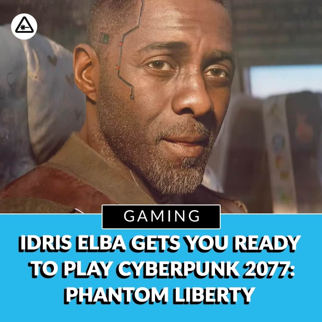 クリス・ハードウィックのインスタグラム：「Phantom Liberty will turn a new page for Cyberpunk 2077. Check out the official trailer and the special Idris Elba-focused one below.⁠ ⁠ link in bio」