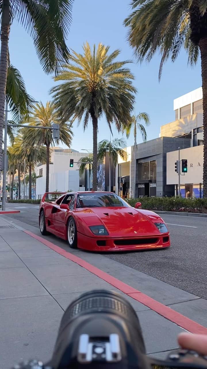 Dirk A. Productionsのインスタグラム：「🚨F40 FOR SALE 45,500 Kilometers 🏁DM ME IF INTERESTED」