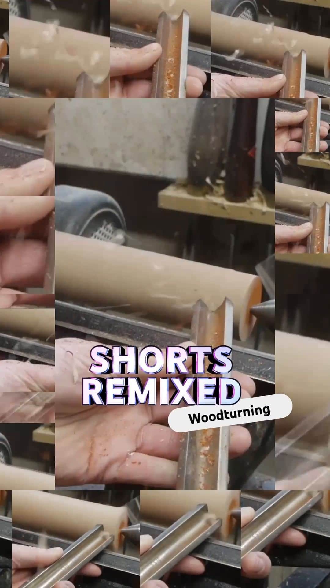 YouTubeのインスタグラム：「equal parts hypnotic and adorable @geiserwoodturner @tfturning」