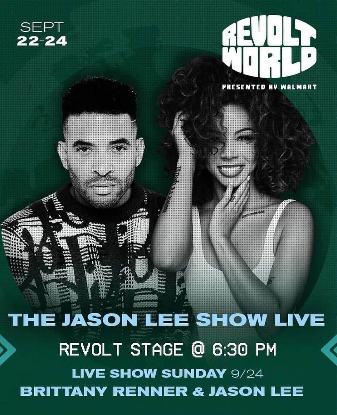 Brittany Rennerのインスタグラム：「See you soon @theonlyjasonlee 😈👀🤭 @revolttv @revoltworld #RevoltWorld」