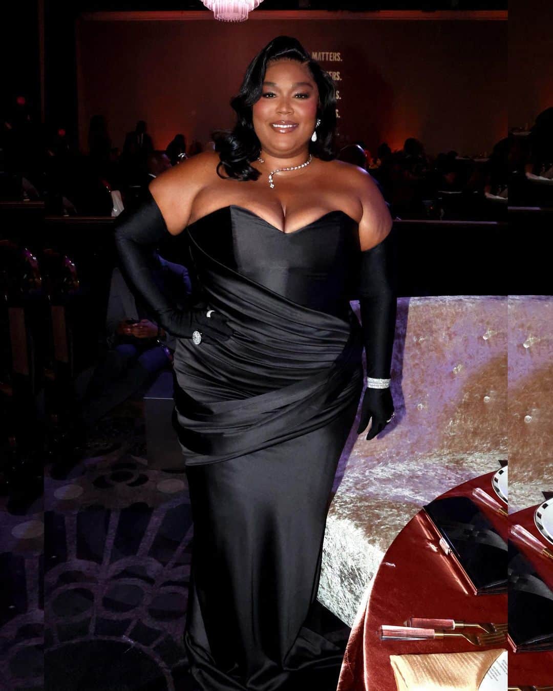 Just Jaredさんのインスタグラム写真 - (Just JaredInstagram)「Lizzo stepped out for the BMAC Gala 2023 where she was honored with the humanitarian award. Head to JustJared.com to read a part of her speech! #Lizzo Photos: Getty」9月23日 8時04分 - justjared
