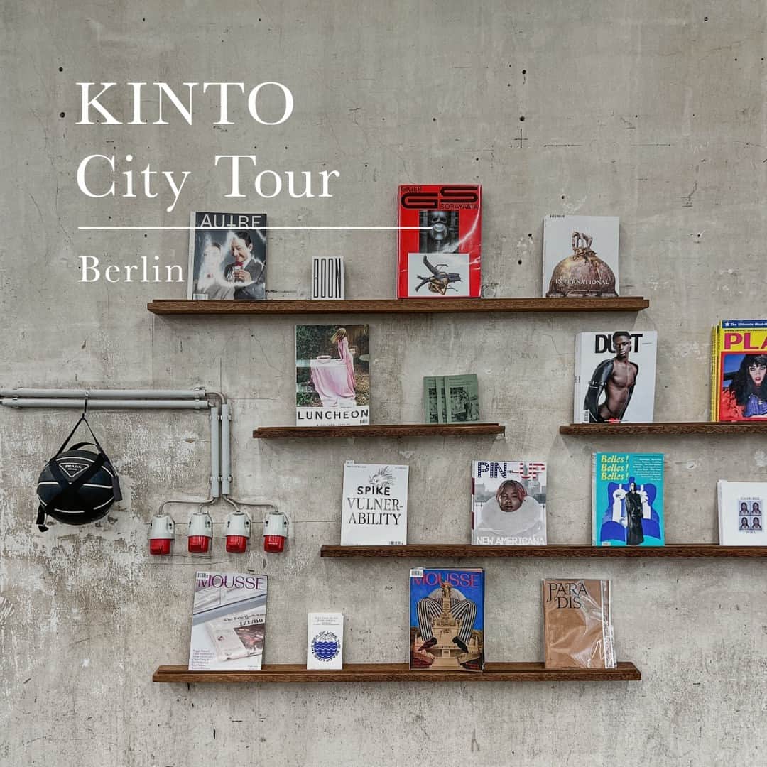KINTOのインスタグラム：「KINTO City Tour - Berlin Vol.1⁠ ⁠ 印象的な建築物や活気のあるカルチャーシーンが魅力のベルリン。KINTO JOURNALでは、ベルリンを拠点とするパートナーをご紹介します。⁠ ⁠ 詳しくはkinto.co.jpのJOURNALページに掲載中の記事にて。⁠ @kintojapan⁠ ⁠ ---⁠ Berlin is renowned for its vibrant cultural scene, as well as being a center for creative industries for both amateur and established creators alike. On KINTO Journal, we are happy to introduce some of our creative partners located in Berlin.⁠ ⁠ Check out our latest article on www.kinto.co.jp JOURNAL section.⁠ @kintojapan⁠ ⁠ Special thanks:⁠ @voostore⁠ @paperandtea⁠ @coffeecircle⁠ @arysstore_berlin⁠ .⁠ .⁠ .⁠ #kinto #キントー #kintojournal」