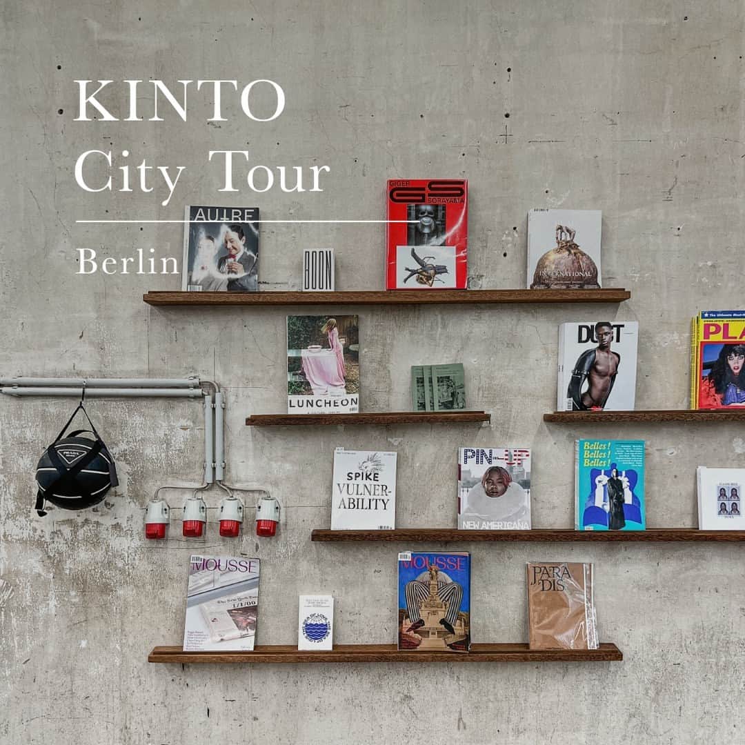 のインスタグラム：「KINTO City Tour - Berlin Vol.1⁠ ⁠ 印象的な建築物や活気のあるカルチャーシーンが魅力のベルリン。KINTO JOURNALでは、ベルリンを拠点とするパートナーをご紹介します。⁠ ⁠ 詳しくはkinto.co.jpのJOURNALページに掲載中の記事にて。⁠ @kintojapan⁠ ⁠ ---⁠ Berlin is renowned for its vibrant cultural scene, as well as being a center for creative industries for both amateur and established creators alike. On KINTO Journal, we are happy to introduce some of our creative partners located in Berlin.⁠ ⁠ Check out our latest article on www.kinto.co.jp JOURNAL section.⁠ @kintojapan⁠ ⁠ Special thanks:⁠ @voostore⁠ @paperandtea⁠ @coffeecircle⁠ @arysstore_berlin⁠ .⁠ .⁠ .⁠ #kinto #キントー #kintojournal」