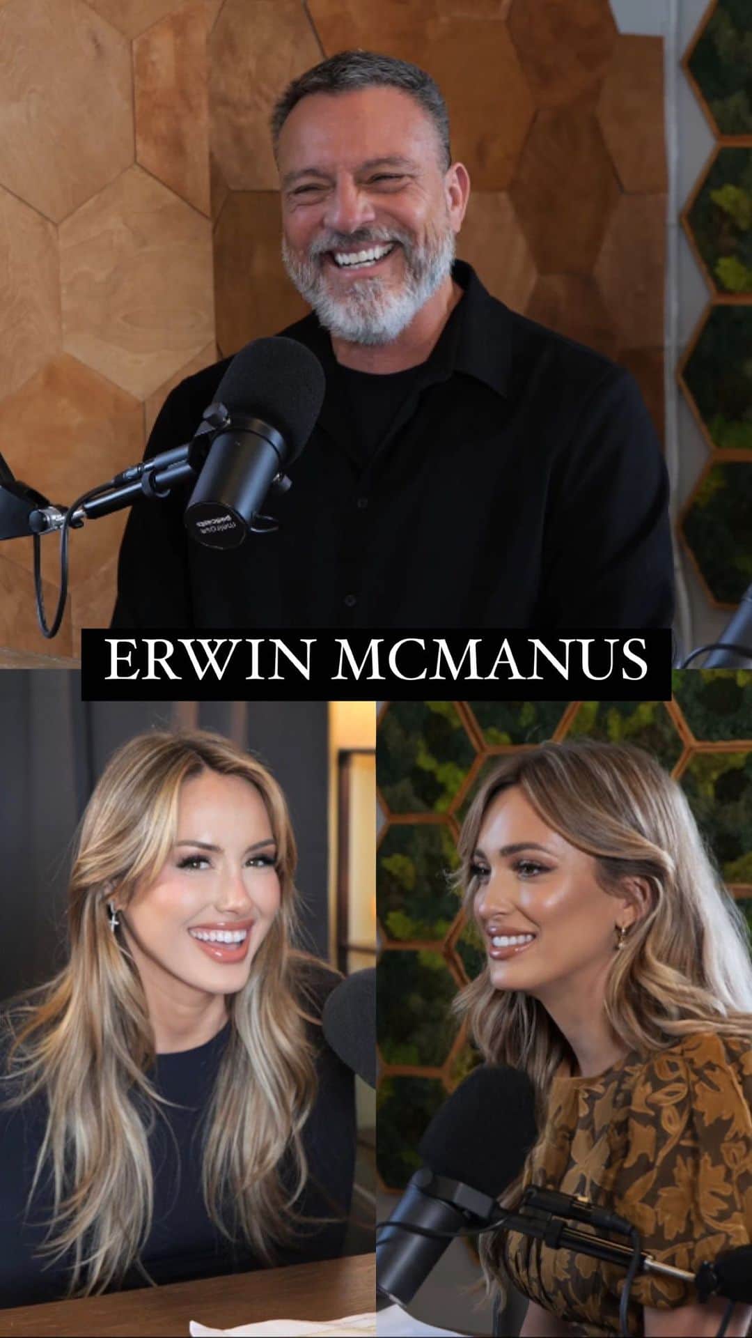 アリエル・ライッツマのインスタグラム：「ERWIN x GGB we couldn’t be more honored to have the first GGB guest be the one and only @erwinmcmanus   Erwin is a well of biblical knowledge and wisdom and we are so grateful he sat down to share some of that wisdom with us. we hope this episode blesses you as much as it did us. #girlsgonebible  new episode on YouTube, Spotify & Apple Podcasts」