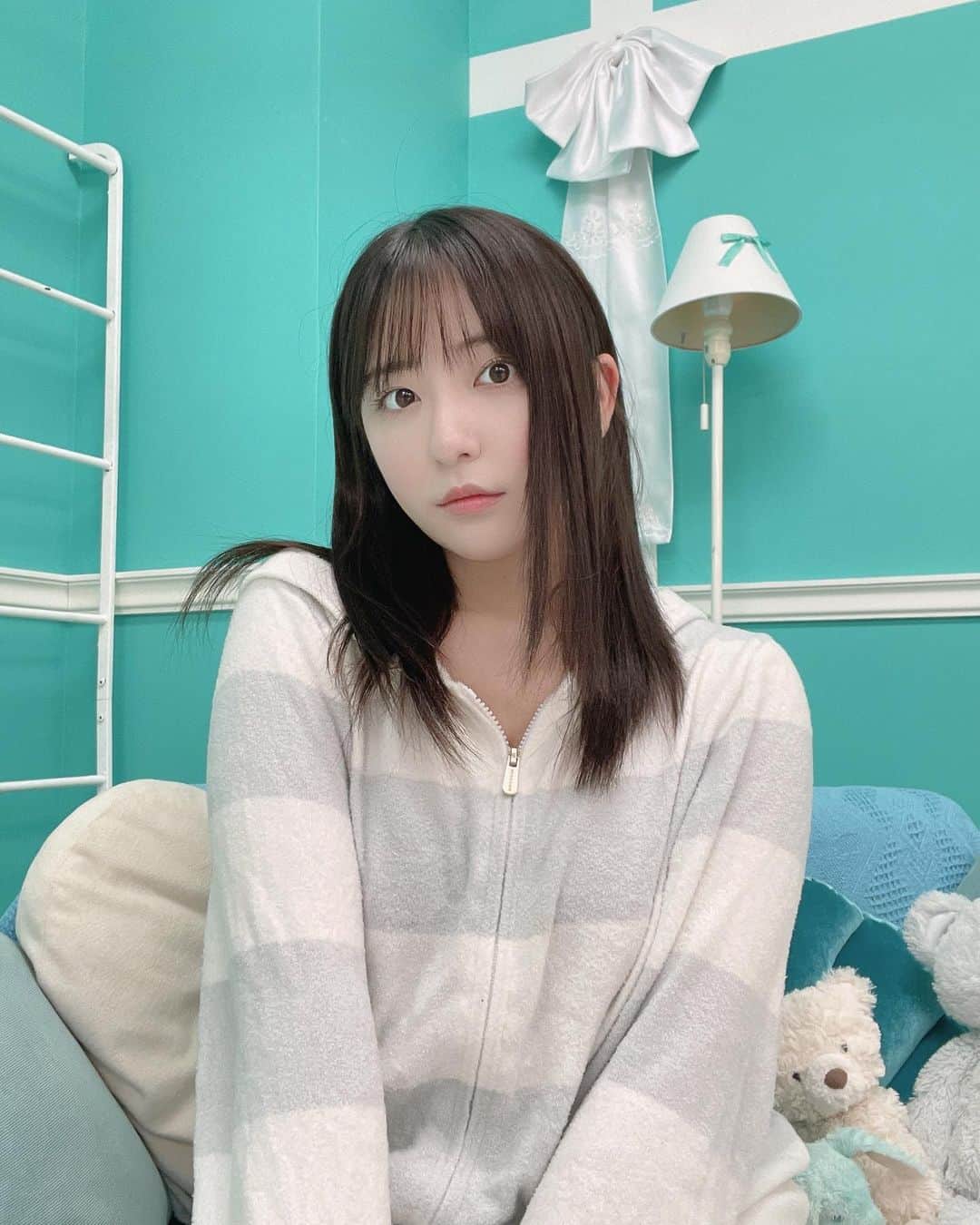 麻倉瑞季のインスタグラム：「女扱いされないよりも ジェラピケ着こなせないほうが ショックでかかったな」